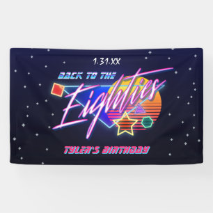 Zurück zum Neon Banner der 80er Jahre