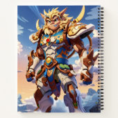 Zurück zum Niedlichen Kids-Notebook in der Schule Notizblock (Rückseite)