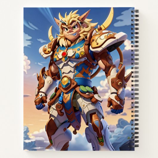 Zurück zum Niedlichen Kids-Notebook in der Schule Notizblock (Rückseite)