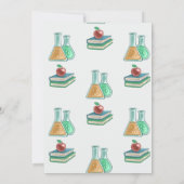 Zurück zum Party der Schule Einladung (Rückseite)