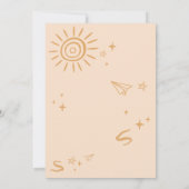 Zurück zum Party der Schule Einladung (Rückseite)