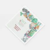 Zurück zum Party der Schule Serviette (Ecke)