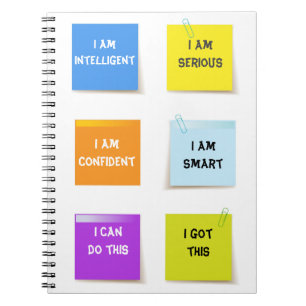 Zurück zum Personalisierten motivierend Notebook i Notizblock