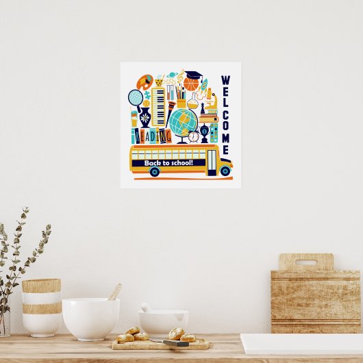 Zurück zum Poster der Schule (Küche)