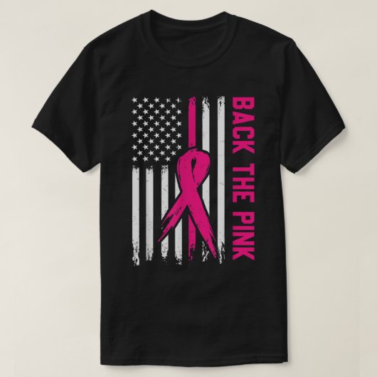 Zurück zum rosa amerikanischen Flachbandkrebs A T-Shirt (Design vorne)