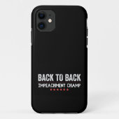 Zurück zum Rücken des Einklemmkämpfers Case-Mate iPhone Hülle (Rückseite)