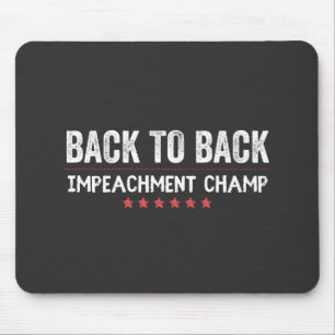 Zurück zum Rücken des Einklemmkämpfers Mousepad