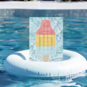 Zurück zum School Pool-Party Einladung