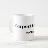 Zurück zum Schul-Carpool-Vater Kaffeetasse (Vorderseite Links)