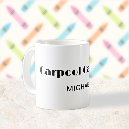 Zurück zum Schul-Carpool-Vater Kaffeetasse