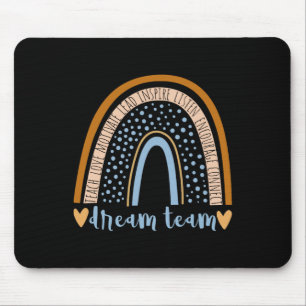 Zurück zum Schul-Traumteam Regenbogen Lehrer Stude Mousepad