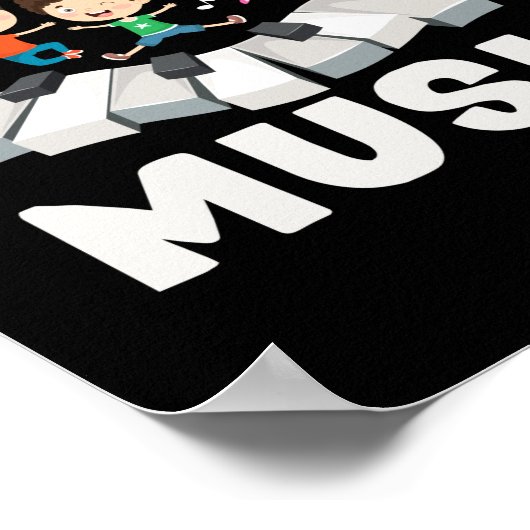 Zurück zum Schullehrer Ich bin gerade hier für Mus Poster (Ecke)