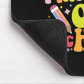 Zurück zum Schullehrer Student glücklich ersten Ta Mousepad (Ecke)
