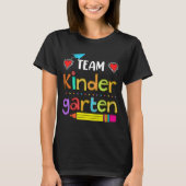Zurück zum Schullehrerteam Kindergarten T-Shirt (Vorderseite)