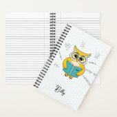 Zurück zum SchulNotebook - Owl & Mathe-Formel Notizblock (Innen)