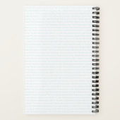 Zurück zum SchulNotebook - Owl & Mathe-Formel Notizblock (Rückseite)