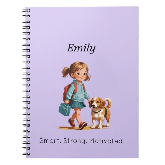 Zurück zum SchulNotebook - Personalisiert Notizblock (Vorderseite)