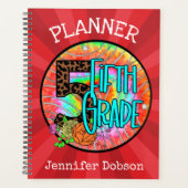 Zurück zum Schulplaner für die fünfte Klasse Planer (Vorderseite)