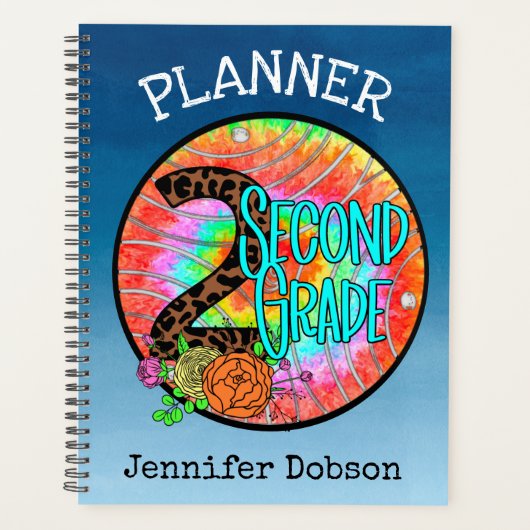 Zurück zum Schulplaner für die zweite Klasse Planer (Vorderseite)