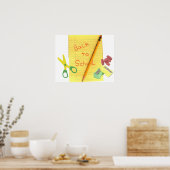 Zurück zum Schulposter Poster (Küche)