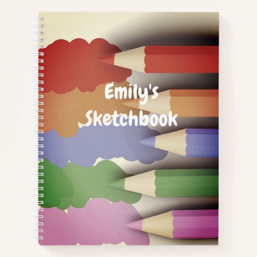 Zurück zum Schulspass - Ihr Name ist hell und farb Notizblock (Vorderseite)