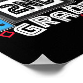 Zurück zum Schulspiel auf der zweiten Stufe Spaß G Poster (Ecke)