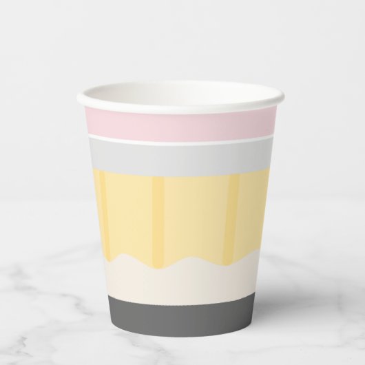 Zurück zum Schulstift-Cup Pappbecher (Vorderseite)