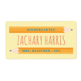 Zurück zum Schulstift-Etikett