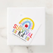 Zurück zum Schulüberlebens-Kit Geschenkanhänger (Beispiel)