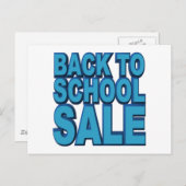 Zurück zum Schulverkauf Postkarte (Vorne/Hinten)