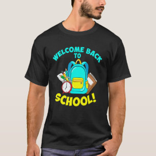 Zurück zum Schulvorschullehrer Willkommen zurück z T-Shirt
