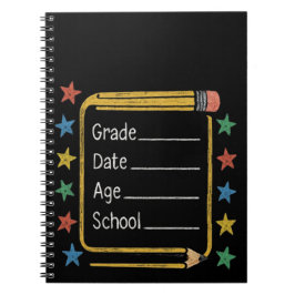 Zurück zum Schulzeichen | Erster Schultag Notizblock