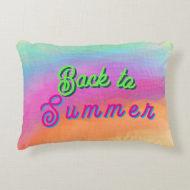 Zurück zum Sommer Dekokissen