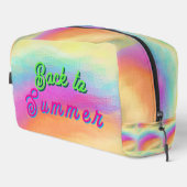Zurück zum Sommer Toilettenbeutel Waschbeutel (Rechte Ecke)