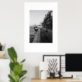 Zurück zum Sonnenuntergang Poster (Heimbüro)