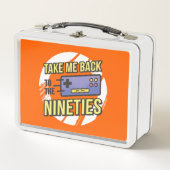 Zurück zum Spielcontroller der neunziger Jahre Metall Brotdose (Vorderseite)