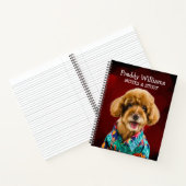 Zurück zum Spielzeug-Poodle-Notebook Notizblock (Innenseite)