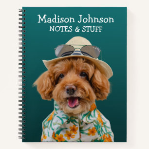 Zurück zum Spielzeug-Poodle-Notebook Notizblock