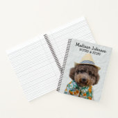 Zurück zum Spielzeug-Poodle-Notebook Notizblock (Innenseite)