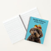 Zurück zum Spielzeug-Poodle-Notebook Notizblock (Innenseite)