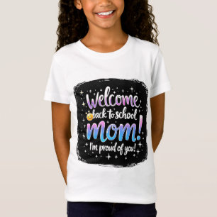 Zurück zum T-Shirt der Proud-Mama in der Schule
