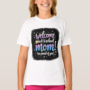 Zurück zum T-Shirt der Proud-Mama in der Schule