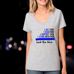 Zurück zum T - Shirt der Strafverfolgung