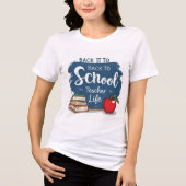 Zurück zum T - Shirt des Lehrers der Schule 2025 (Vorderseite)