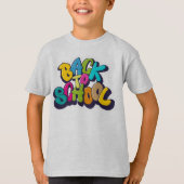 Zurück zum T-Shirt in der Schule | Hello Third Gra (Vorderseite)