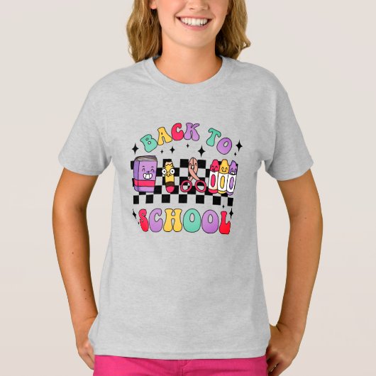 Zurück zum T - Shirt Schulbedarf (Vorderseite)