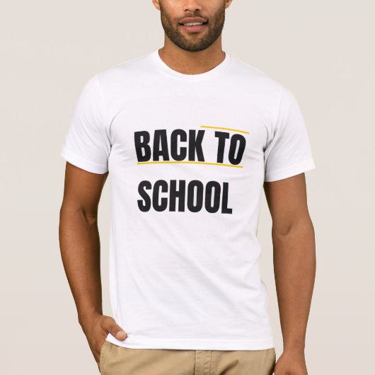 Zurück zum T - Shirt - Spaß und stilvolles T-Shirt (Vorderseite)