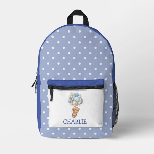 Zurück zum Thema "Bärenblume in der Schule" gedruc Bedruckter Rucksack (Vorderseite)