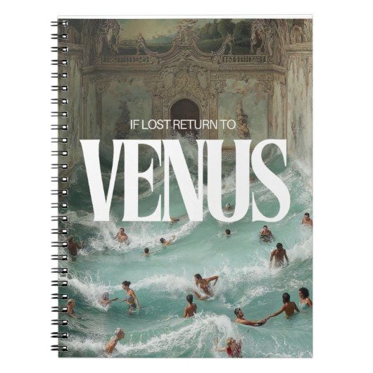 Zurück zum Venus-Notizbuch Notizblock (Vorderseite)