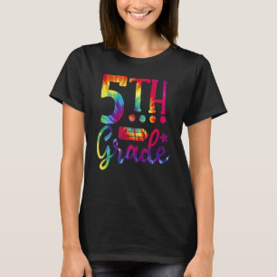Zurück zur 5. Klasse Lehrer Gefärbte Krawatte T-Shirt